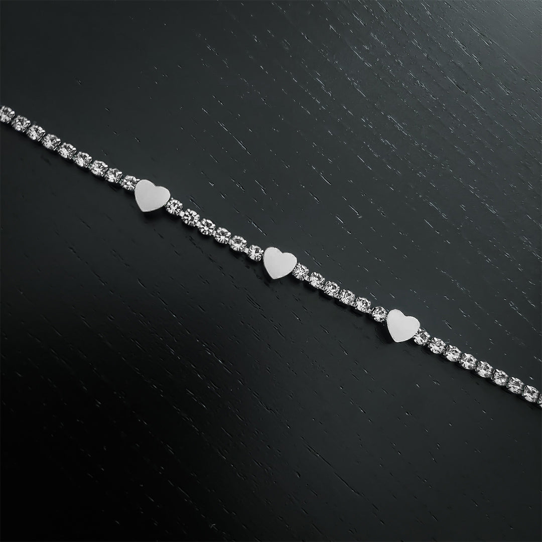 Bracciale CUORI D'ARGENTO