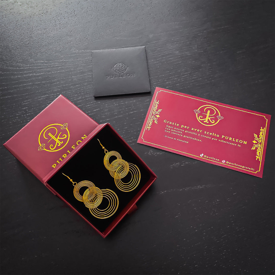 Orecchini RINGS OF SATURN