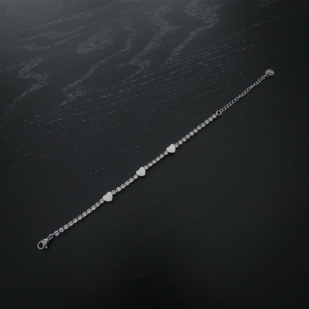 Bracciale CUORI D'ARGENTO
