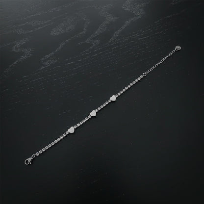 Bracciale CUORI D'ARGENTO